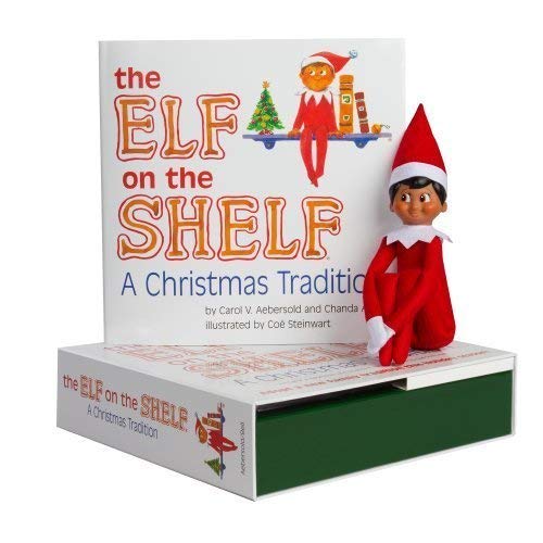 Elf on the Shelf: A Christmas Tradition (Brown-Eyed Boy Scout Elf)