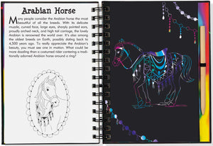 Scratch & Sketch Horses (Trace-Along) Hardcover