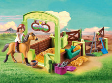 Load image into Gallery viewer, PLAYMOBIL Spirit Riding Free Lucky &amp; Spirit with Horse Stall Playset