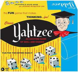 Classic Yahtzee, An Exciting Game Of Skill And Chance
