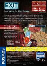 Load image into Gallery viewer, Thames &amp; Kosmos Exit: The Game Dead Man on the Orient Express
