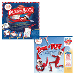 The Elf On The Shelf Play Bundle - 2pcs - Elves At Play Kit and Letters To Santa