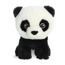 Load image into Gallery viewer, Aurora Eco Nation Mini Plush Zoo Set of 4: Panda, Sloth, Monkey, and Koala with Drawstring Bag