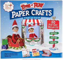 Load image into Gallery viewer, The Elf on the Shelf Papercraft Prop 2-Pack: Elves at Play Scout Elf Toolkit, Paper Crafts Project Kit, and Exclusive Joy Travel Bag