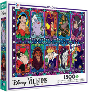 Ceaco Disney Villains 2 Jigsaw Puzzle, 1500 Pieces