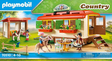 Load image into Gallery viewer, PLAYMOBIL Country Pony Shelter with Mobile Home