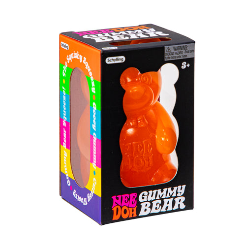 Schylling NeeDoh Gummy Bear Fidget Toy