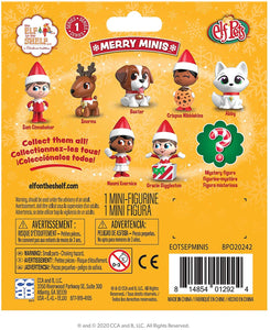 The Elf on the Shelf Festive Family Nights and 4 Merry Mini Figures