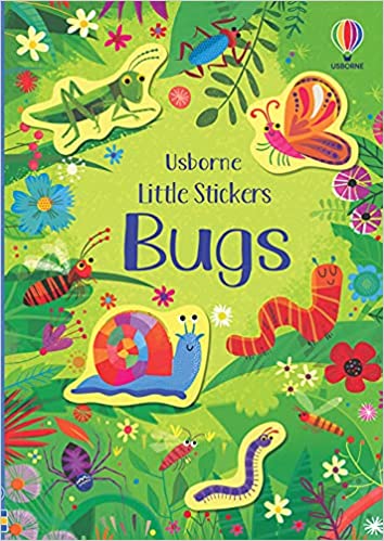 Usborne Little Sticker Bugs Paperback Book