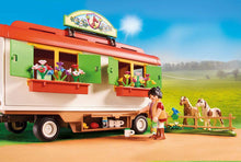 Load image into Gallery viewer, PLAYMOBIL Country Pony Shelter with Mobile Home