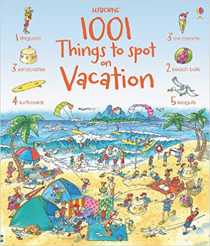 Usborne 1001 Things to Spot on Vacation Hardcover