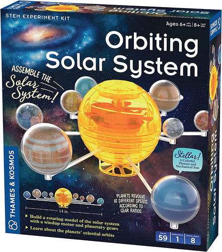 Thames & Kosmos Orbiting Solar System STEM Kit Build a Rotating Solar System Difficulty Level: Intermediate