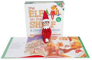 The Elf on the Shelf Play Bundle: Light Boy Elf, Silly Snowman, Reindeer, DVD & Scout Elves at Play