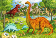 Load image into Gallery viewer, Ravensburger Dinosaur Pals 24-Piece Children&#39;s Super Sized Floor Puzzle 2 x 3 Feet