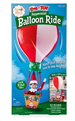The Elf on the Shelf Peppermint Balloon Ride, Red