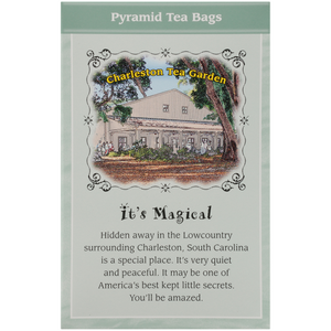 Charleston Tea Garden Carolina Mint Tea Pyramid Teabags, 12 Count