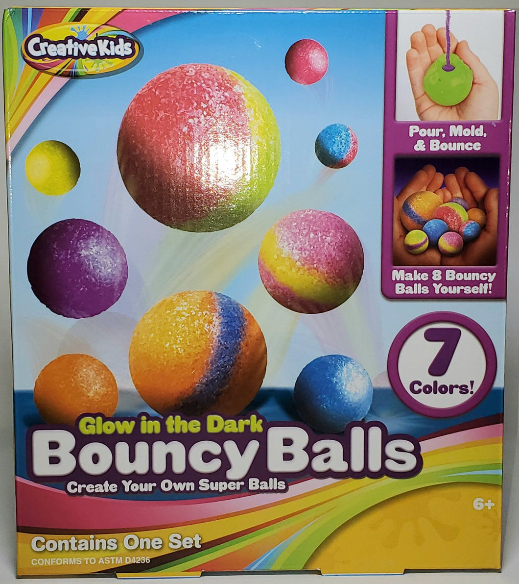 Creative Kids Create Your Own Glow-In-The-Dark Bouncy Balls Kit
