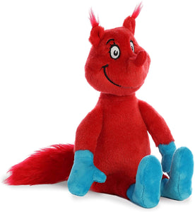 Aurora - Dr Seuss - 12" Fox in Socks Plush Red