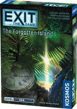 Load image into Gallery viewer, Exit: The Game - The Forgotten Island Card-Based at-Home Escape Room Experience for 1 to 4 Players Ages 12+
