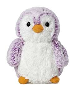 Aurora World Pom Pom Penguin Bright Violet Plush, 6"