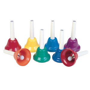 Rhythm Band KidsPlay 8-note Handbell Set