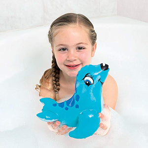 Intex Inflatable Pool Set: Baby Pool, 4 Sea Animal Puff-n-Play Inflatable Water Toys, Drawstring Bag