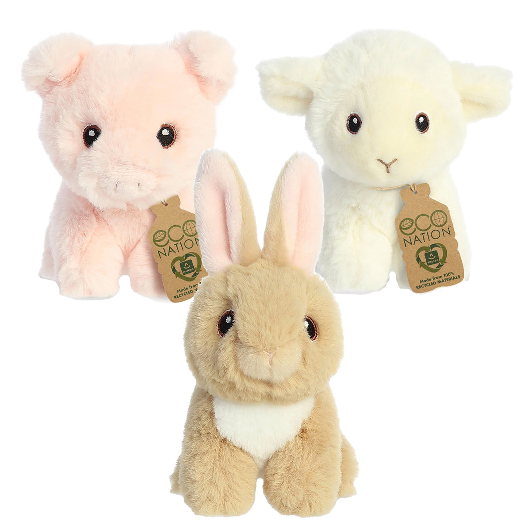 Aurora Mini Easter Plush Set of 3: 5