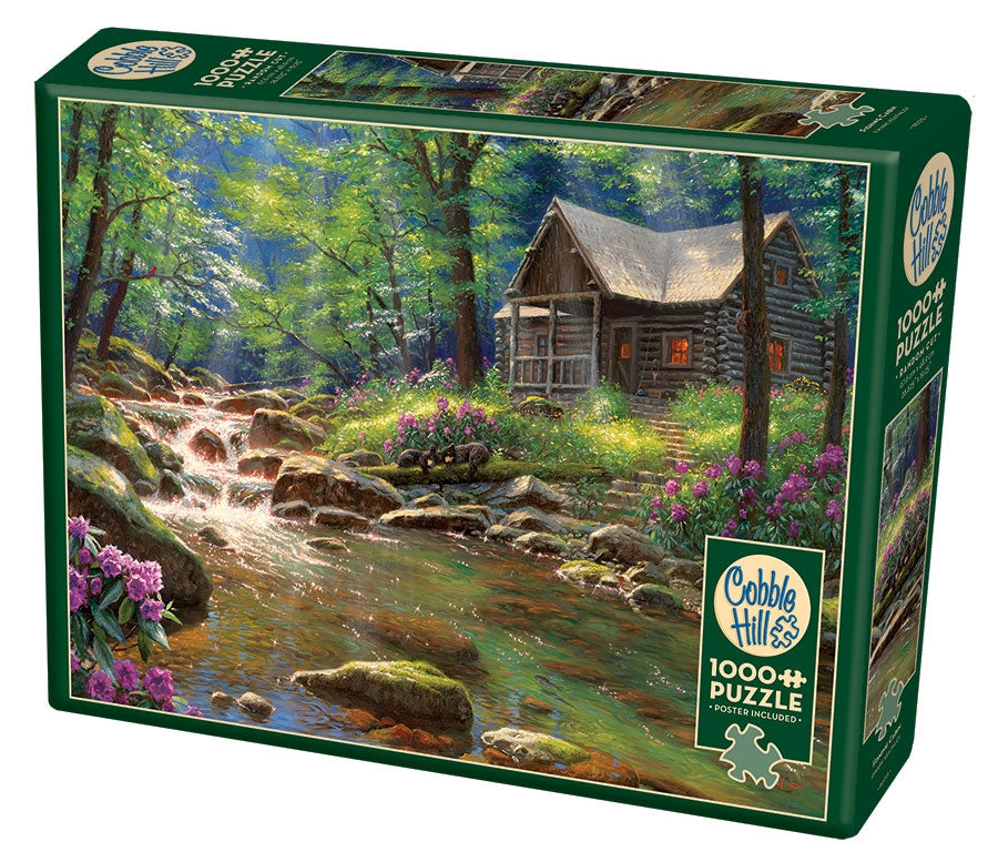 Cobble Hill Puzzle - Fishing Cabin, 1000 pieces