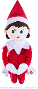 The Elf On The Shelf Plushee Pals Huggable Girl, Red, 27 inches