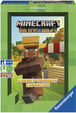 Load image into Gallery viewer, Ravensburger Minecraft: Builders &amp; Biomes - Farmer&#39;s Market Expansion Strategy Board Game Ages 10 &amp; Up