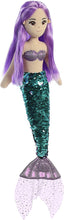 Load image into Gallery viewer, Aurora Sea Sparkles Mermaid - Jenna 18&quot; Sequin Plushie