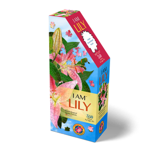 Madd Capp I AM LILY Floral-Shaped Jigsaw Puzzle, 350 Pieces