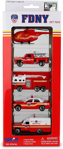 Daron FDNY Vehicle Gift Set, 5-Piece