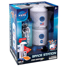 Load image into Gallery viewer, Daron NASA Space Adventure Series: Space Station with Lights, Sounds &amp; Figurine