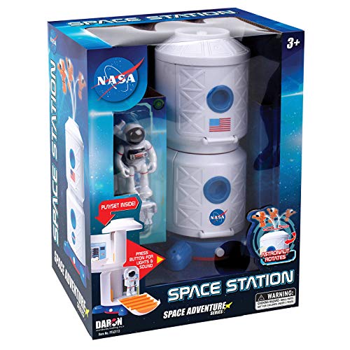 Daron NASA Space Adventure Series: Space Station with Lights, Sounds & Figurine