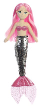 Load image into Gallery viewer, Aurora Sea Sparkles Mermaid - Ava 18&quot; Sequin Plushie