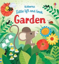 Load image into Gallery viewer, Usborne Little Lift and Look Garden Book