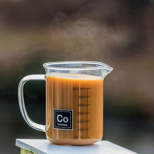 Drink Periodically Coffee Mugs Clear Glass 13.5oz