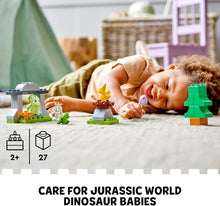 Load image into Gallery viewer, LEGO DUPLO Jurassic World Dinosaur Nursery 10938 Building Toy Set with 3 Animals for Ages 2+ (27 Pieces)