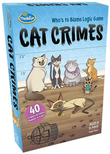Cat Crimes: Who's to Blame Logic Game