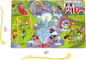 Upbounders® Splash Park: 48-Piece Jumbo Puzzle for Kids
