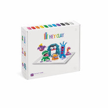 Load image into Gallery viewer, Hey Clay Complete Starter Pack of 6 Colorful Modeling Air-Dry Clay for Kids with Interactive App