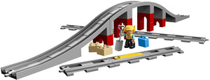 LEGO DUPLO Train Bridge and Tracks Building Set