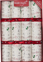 Load image into Gallery viewer, Robin Reed English Holiday Christmas Crackers, Pack of 8 x 13&quot; - Chime Bars