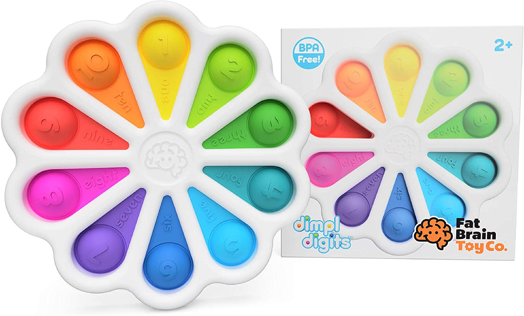 Fat Brain Toys Dimpl Digits Baby Toys & Gifts for Ages 2 to 3