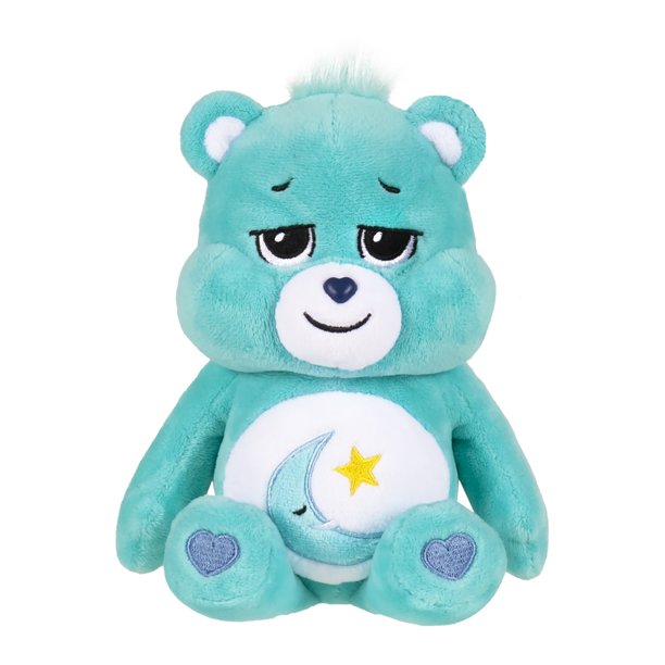 Schylling Care Bear Bean Plush - Bedtime Bear, 9