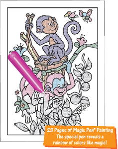 Lee Publications Magic Pen Painting: At The Zoo