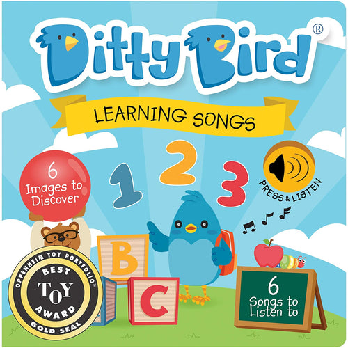 DITTY BIRD Baby Sound Book: Learning Songs Musical Book for Babies