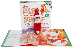 The Elf on the Shelf Starter Set: Dark-Tone Girl Elf, Snowflake Outfit, Elf Story DVD, Arctic Fox & Scout Elves Tools and Tips Kit