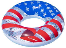 Load image into Gallery viewer, Swimline Americana Glitter Ring 36 Inches